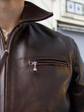 Aero Leather Clothing 1930 S Premier Highwayman Chromexcel Horsehide