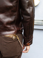 Aero Leather Clothing 1930 S Premier Highwayman Chromexcel Horsehide