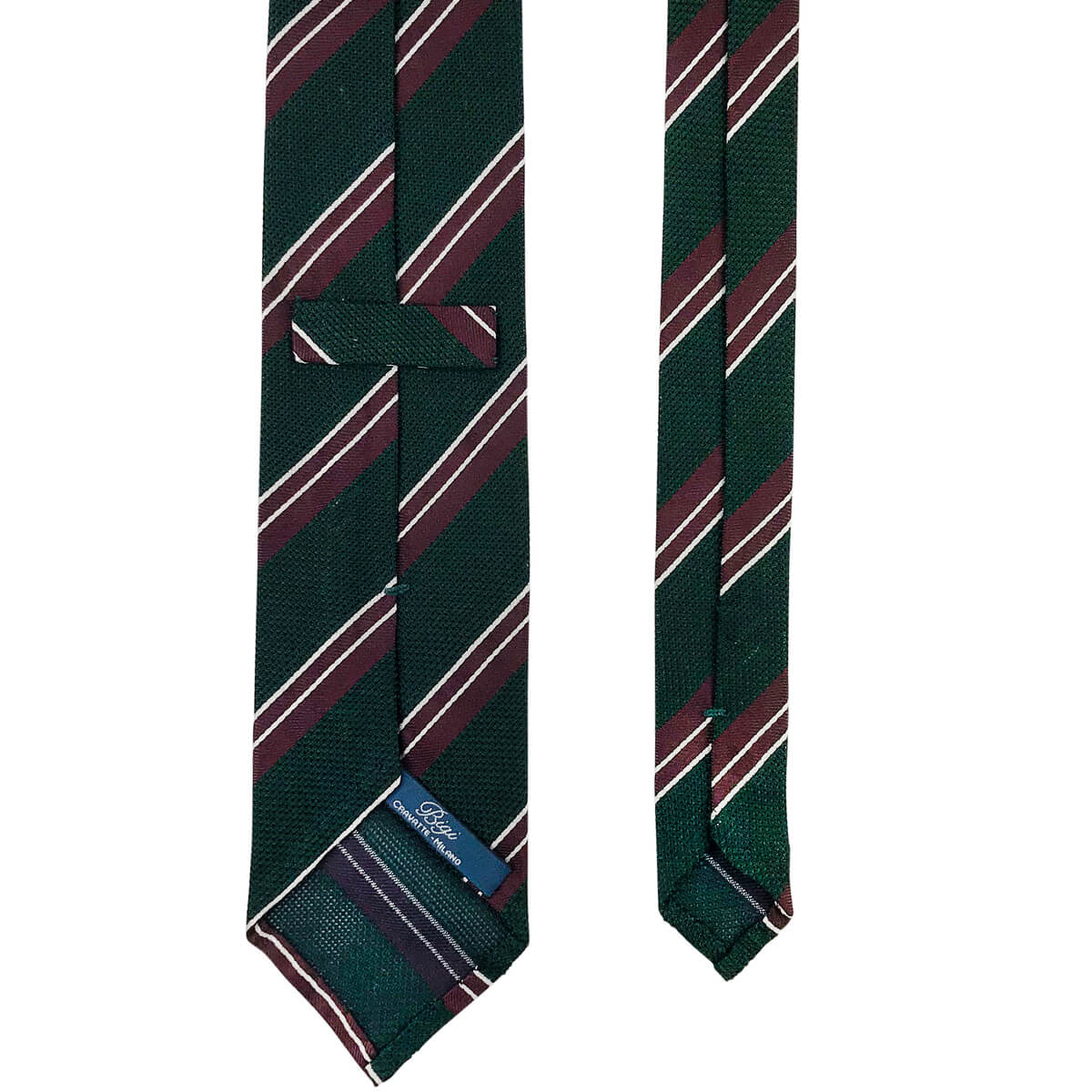 Tie in garza sfoderata - Rigata - Bigi Ties