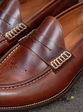 Bright Shoemakers Penny Loafer Chestnut