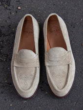 Bright Shoemakers Penny Loafer Desert Suede