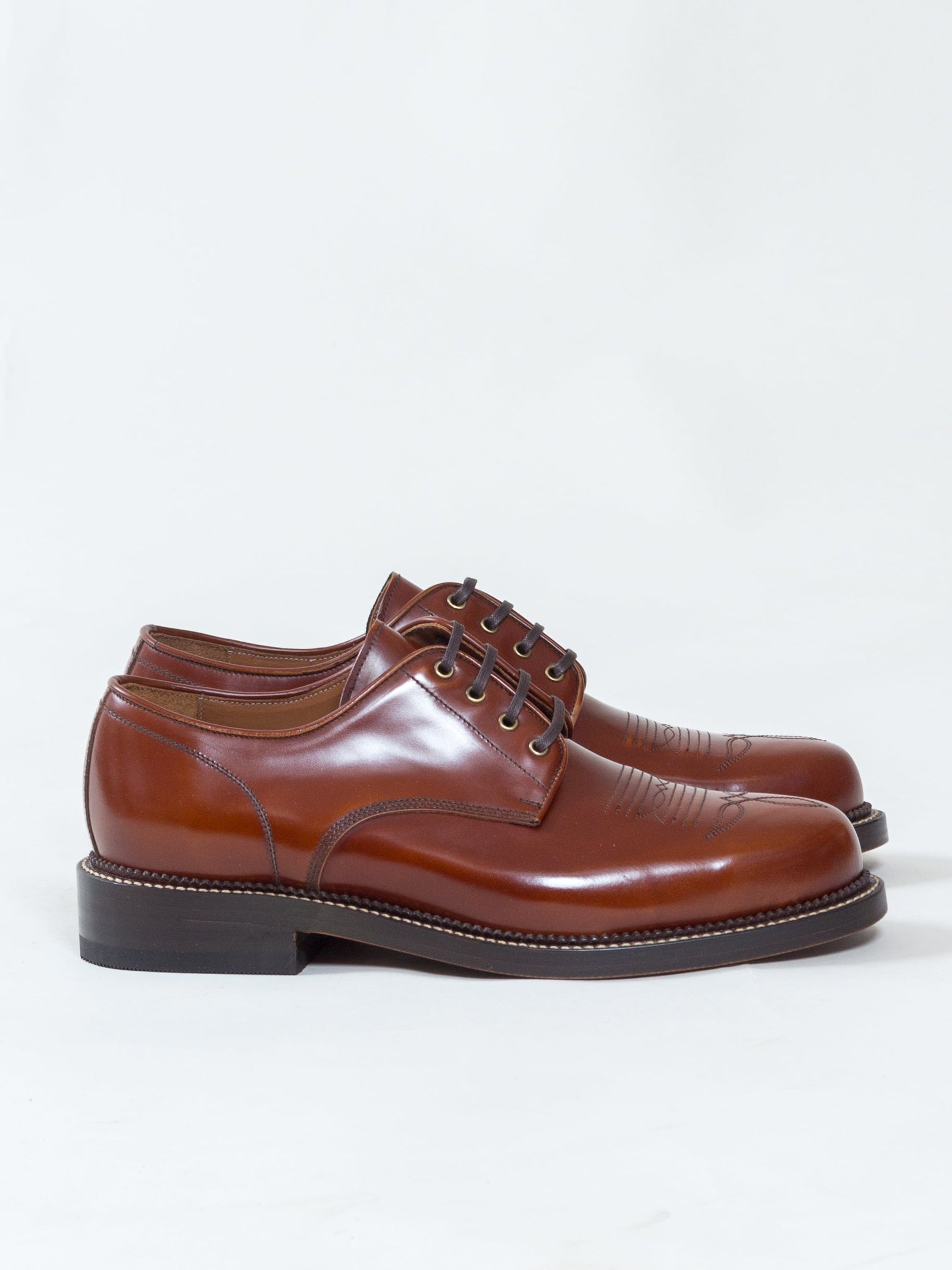 Bright Shoemakers Western Derby High Shine Ltd