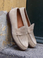 Bright Shoemakers, Penny Loafer, Desert Suede