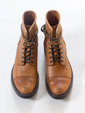Bright Shoemakers Hobo Lace Boot Teak