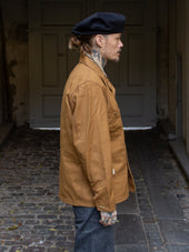 Sugar Cane Work Coat Brown Duck Canvas