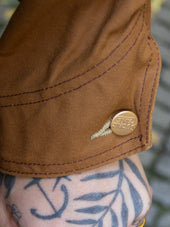 Sugar Cane Work Coat Brown Duck Canvas
