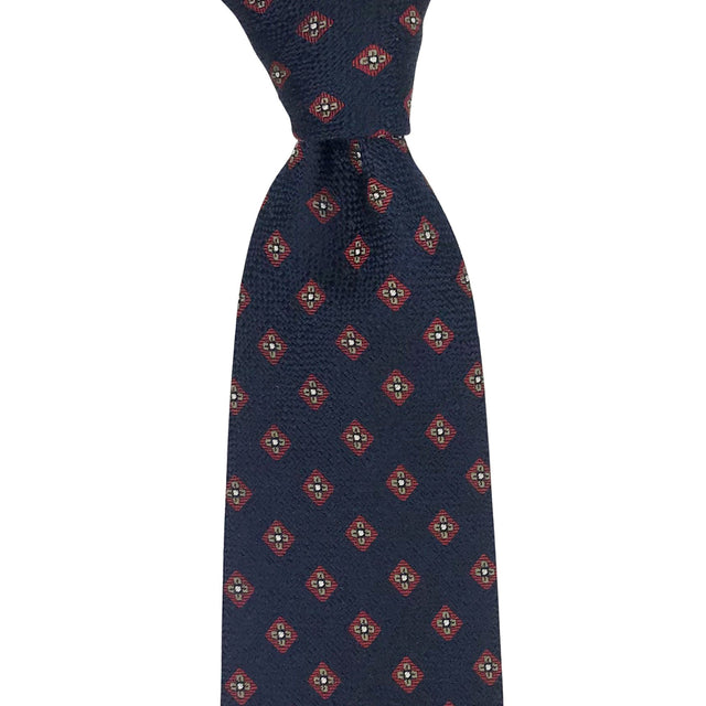 Tie in oxford irregolare - Motivo - Bigi Ties