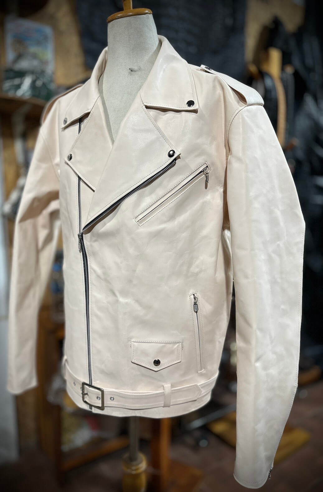 Veg Tan Natural Leather – Jacket