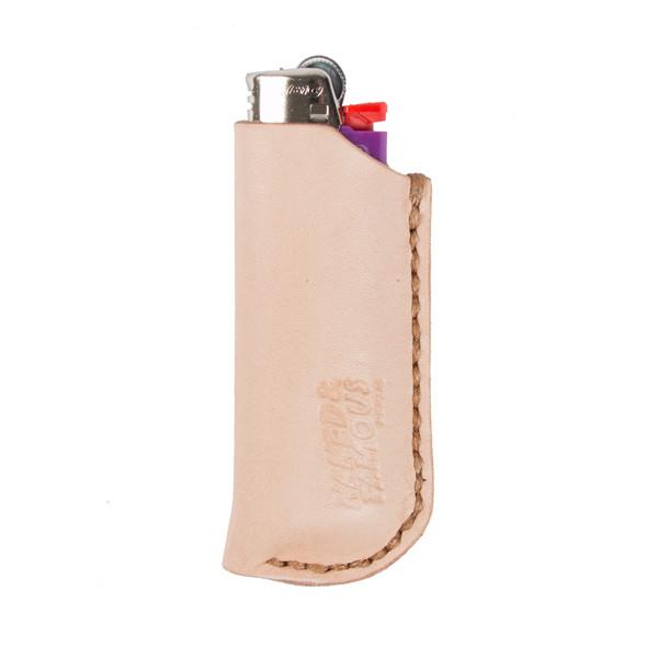 Leather Lighter Case Natural
