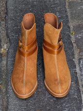Bright Shoemakers Jodhpur Boot Rough Out Pull Up