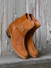 Bright Shoemakers Jodhpur Boot Rough Out Pull Up