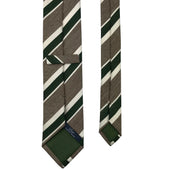 Silk/Cotton/Linen tie - Striped - Bigi Ties