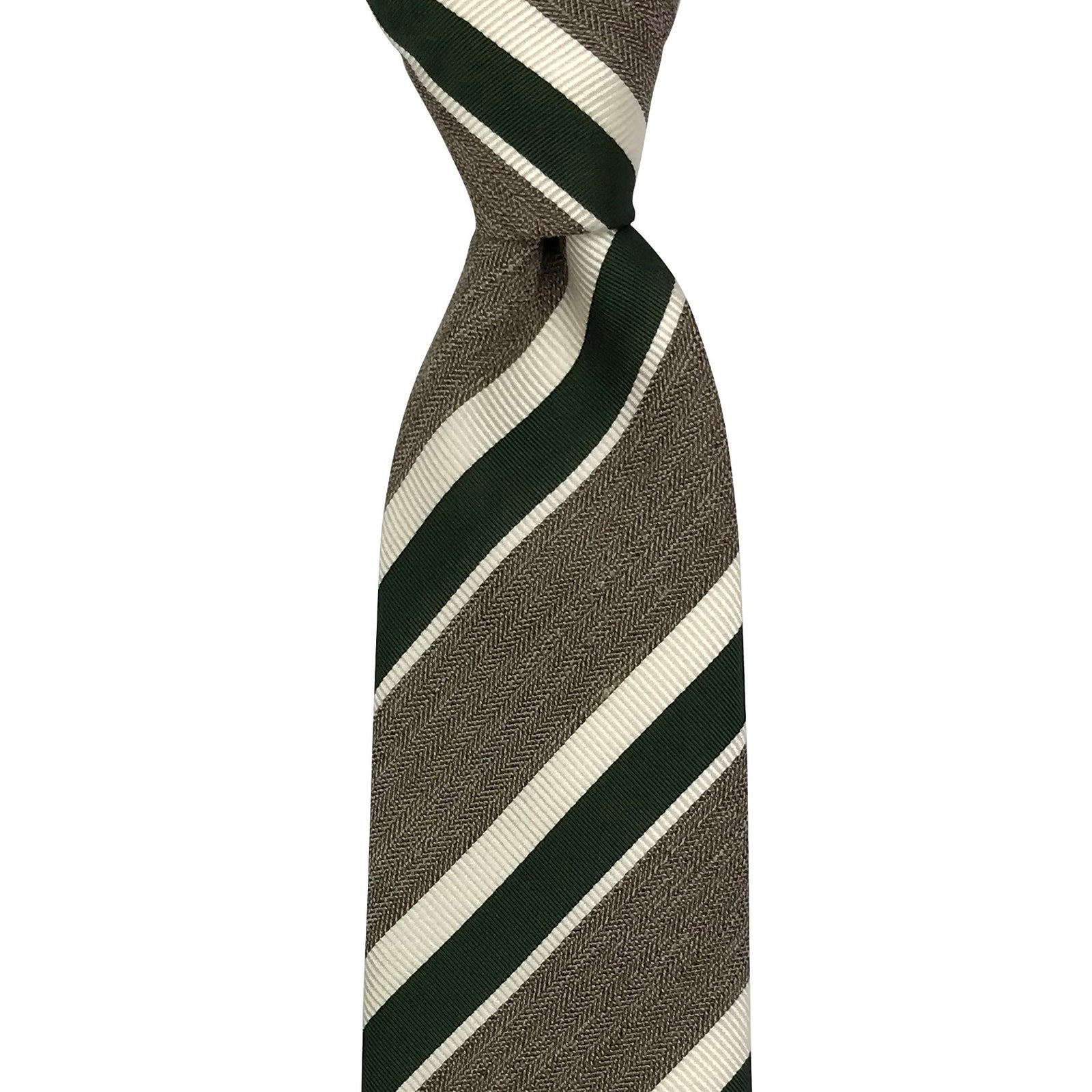 Silk Cotton Linen Tie Striped