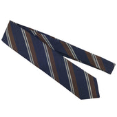 Linen/silk tie – Striped - Bigi Ties
