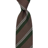 Linen Silk Tie Striped