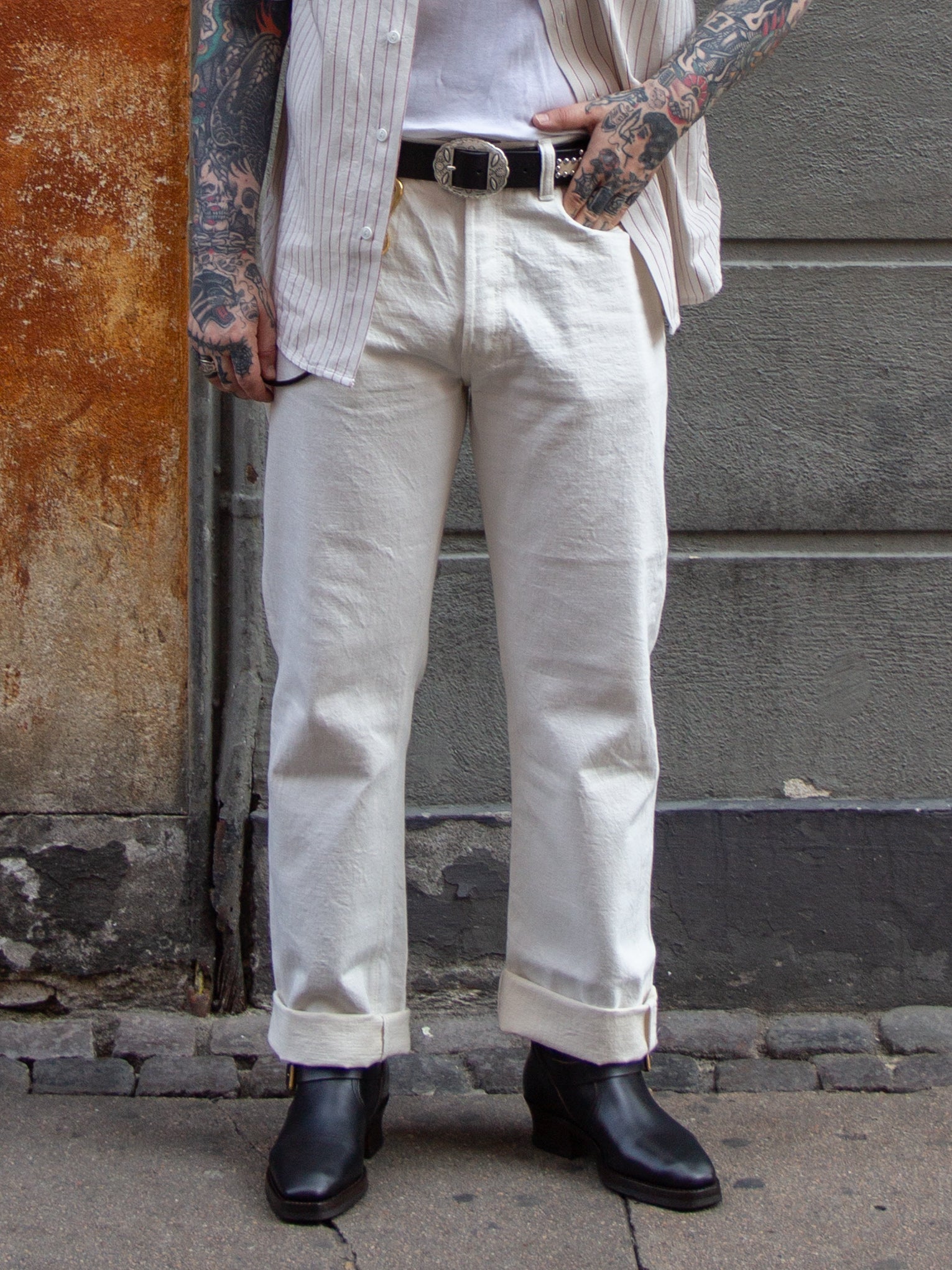 Sugar Cane 1947 Model Regular Straight White