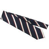 Satin tie – Striped - Bigi Ties