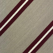 Tie in seta/lino – Rigata - Bigi Ties