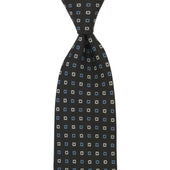 Handprinted Tie In Linen Designes