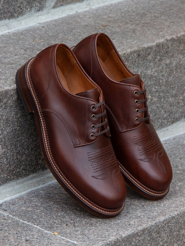 Bright Shoemakers, Western Derby, Chestnut LTD EDT.