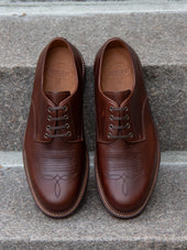 Bright Shoemakers Western Derby Chestnut Ltd Edt