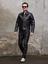 Aero Leather Clothing 1930 S Premier Highwayman Chromexcel Horsehide