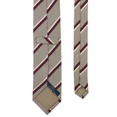 Silk/Linen tie – Striped - Bigi Ties