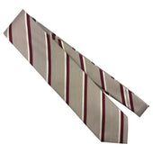Silk/Linen tie – Striped - Bigi Ties