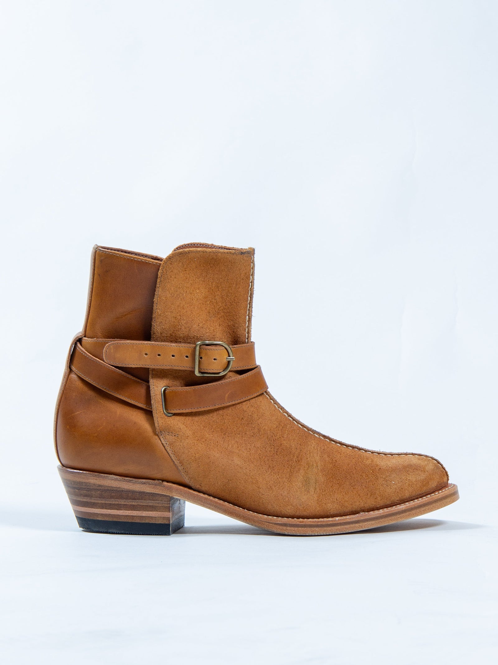 Bright Shoemakers Jodhpur Boot Rough Out Pull Up