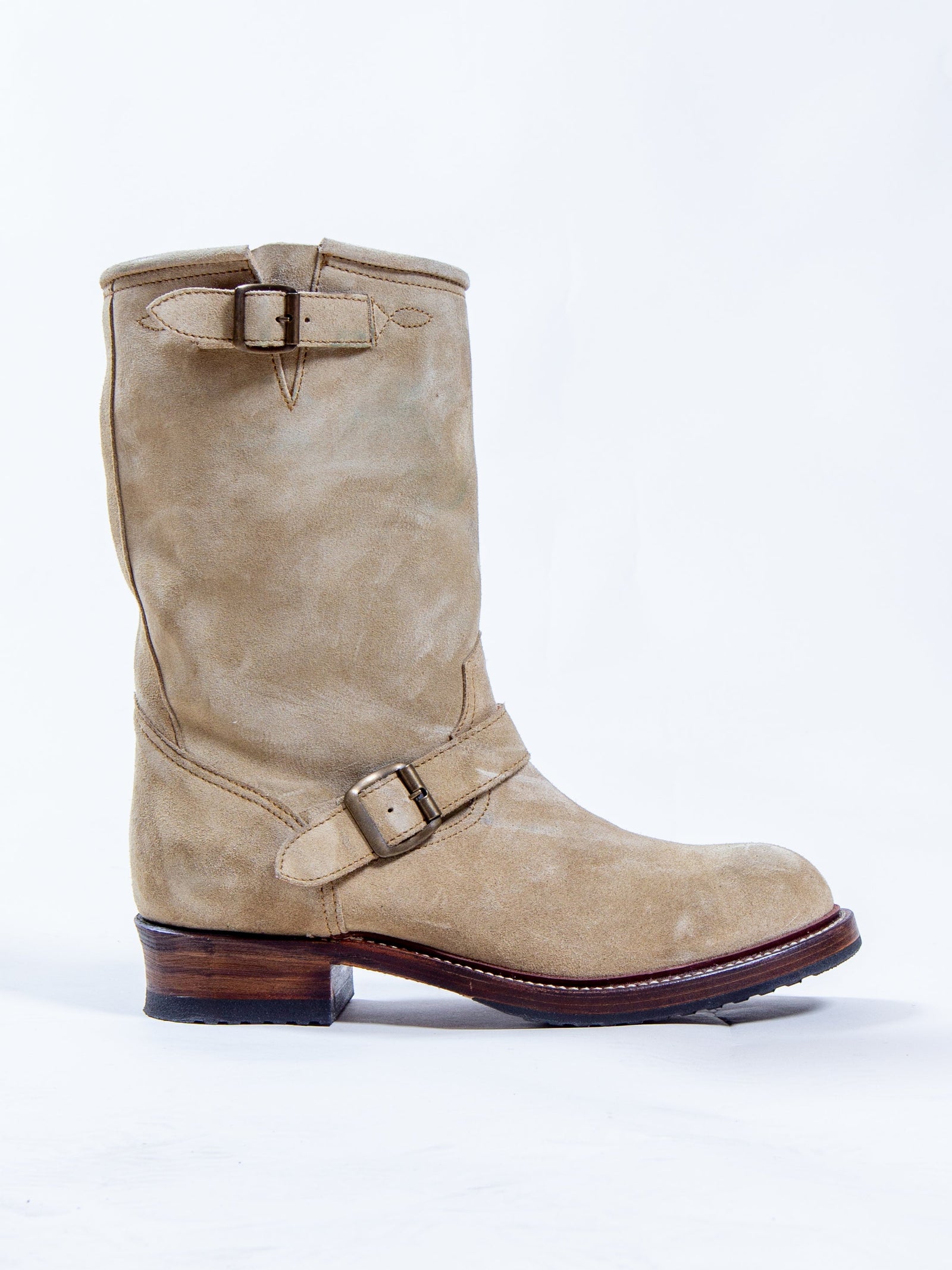 Bright Shoemakers Engineer Boot Desert Suede