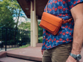 No 603 Leather Crossbody Belt Pouch