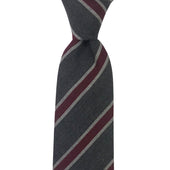 Wool tie – Striped - Bigi Ties