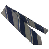 Silk/wool tie – Striped - Bigi Ties