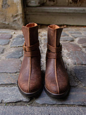 Bright Shoemakers Jodhpur Boot Waxy Rough Out Prairie