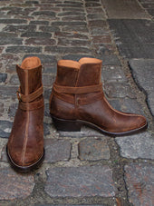 Bright Shoemakers Jodhpur Boot Waxy Rough Out Prairie