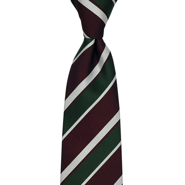 Jacquard tie – Striped - Bigi Ties