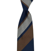 Silk Cotton Tie Striped
