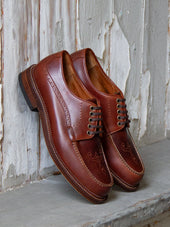 Bright Shoemakers Moc Derby Chestnut