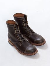 Bright Shoemakers Combat Boot Dark
