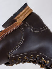 Bright Shoemakers Combat Boot Dark