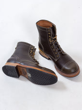 Bright Shoemakers Combat Boot Dark
