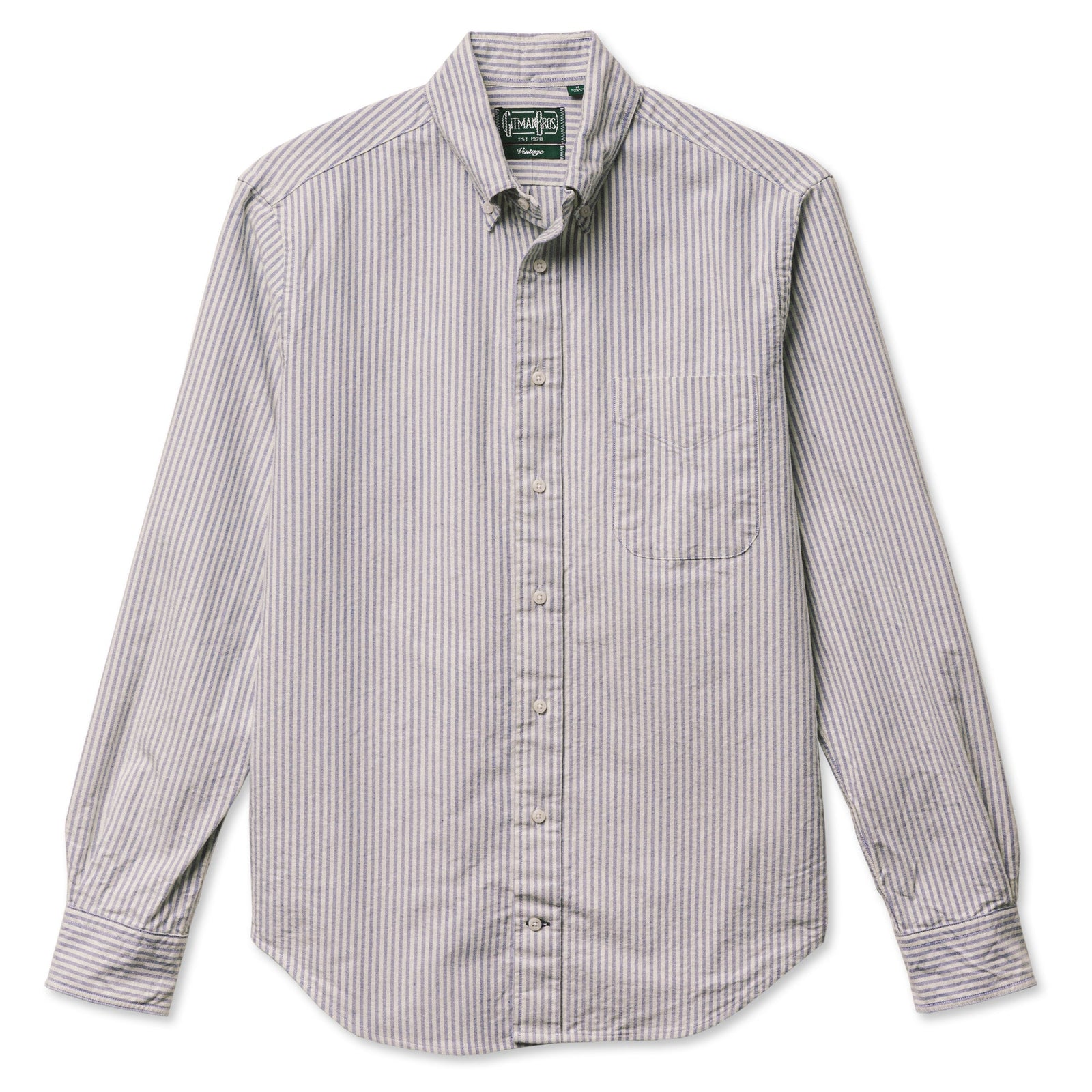 Stripe Brushed Fall Oxford