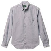 Navy Brushed Fall Oxford