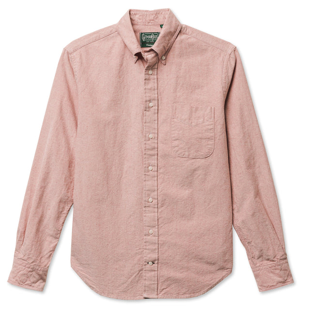 Red Brushed Fall Oxford