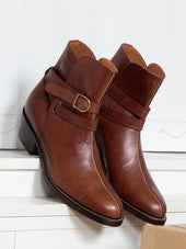 Bright Shoemakers, Jodhpur Boot, Walnut