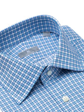 And Aqua Tattersall Shirt Fenwick Fit