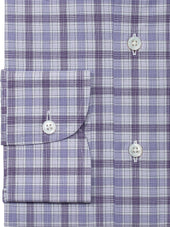 Purple And Plaid Shirt Fenwick Fit