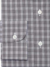 Charcoal Glenn Plaid Shirt - Fenwick Fit (Slim)