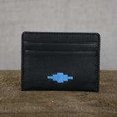 Rombo Card Slip Black Leather