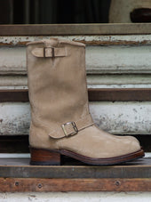 Bright Shoemakers Engineer Boot Desert Suede